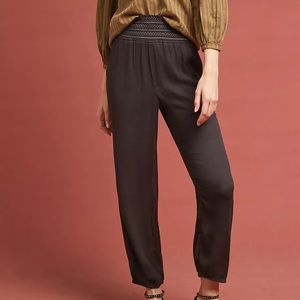 ETT:TWA Anthropologie Smocked Jogger Beach Pants